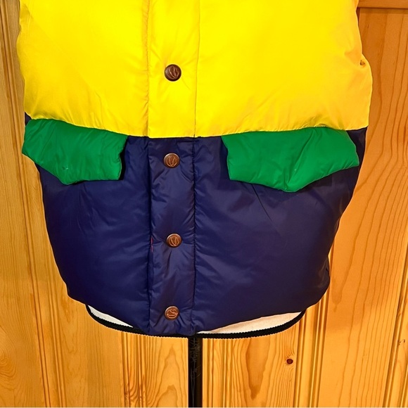 Mother The Pillow Talk Tri Color Puffer Vest Sz-S - Picture 4 of 12